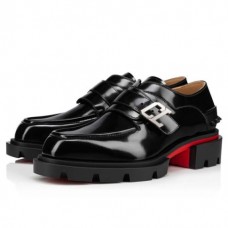 Christian Louboutin Derby Our Georges Black Calf For Men