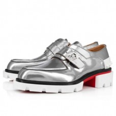 Christian Louboutin Derby Our Georges Silver Antispecchio