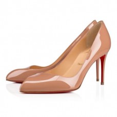 Christian Louboutin Pumps Corneille 85 mm Nude Patent Leather
