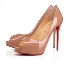 Christian Louboutin Pumps New Very Prive 120 mm Nude Patent Calf