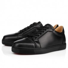 Christian Louboutin Sneaker Vieira Black bk Leather