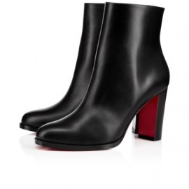 Christian Louboutin Spikita Booty AdoX 85 mm Black black Lucido Leather